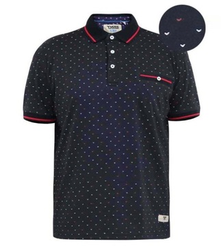 Duża Koszulka Polo Duke D555 Duże Rozmiary 4xl obw 150cm