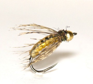 Caddis Larva Black Back and Partridge