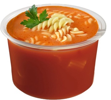 POJEMNIKI NA ZUPĘ do żywności 350ml 50 szt
