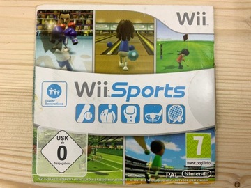 Диск WII SPORTS очень хорошо+ NINTENDO WII