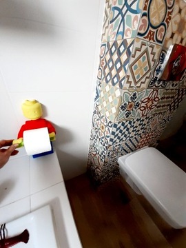 LEGO MAN Ванная комната Детский держатель для туалетной бумаги