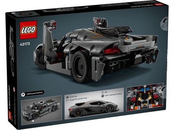 Lego Technic Grey Car Koenigsegg jesko Absolut 808EL блоки набор