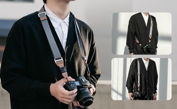 K&F CONCEPT OPASKA FOTOGRAFICZNA NA SZYJĘ DO KAMERY APARATU DO 160CM MOCNA