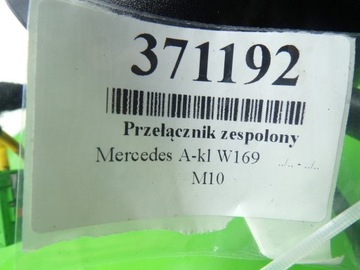 MERCEDES A TŘÍDA W169 PŘEPÍNAČ KOMBINOVANÝ MINCE A1694640818