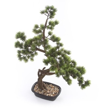Дерево BONSAI PINE 70, искусственный изогнутый ствол, сосна бонсай в японском стиле.