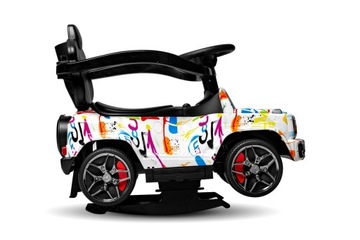 XXXL MERCEDES G63 AMG с коляской, поворотной ручкой, камуфляжный лак