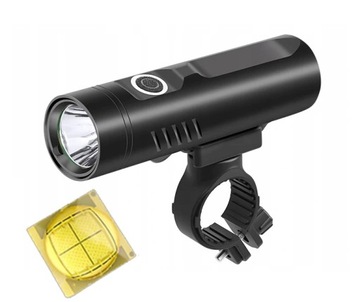 LAMPKA PRZEDNIA CREE USB UCHWYT 3200 LM MEGA MOC