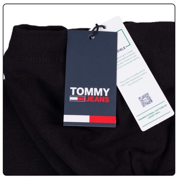 TOMMY HILFIGER BLUZA DAMSKA Z KAPTUREM CZARNA r.M