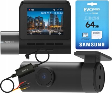 Kamera 70mai A500S + wewnętrzna + parking + 64GB