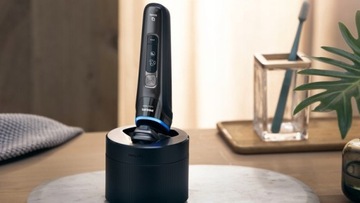 ШАРВЕР PHILIPS S9986 + ЧИСТЯЩАЯ ОСНОВА + ЧЕХОЛ + 4 ЖИДКОСТИ