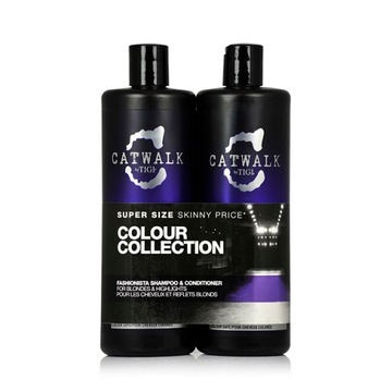 TIGI Catwalk Violet Duo Szampon 750ml+Odżywka750ml