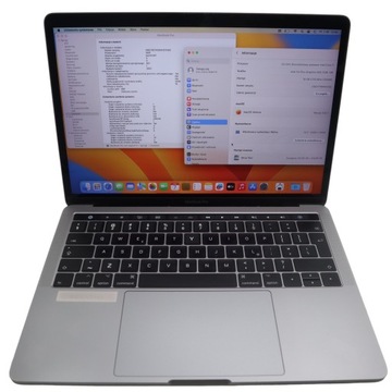 Laptop MacBook Pro A1706 2017 13,3 
