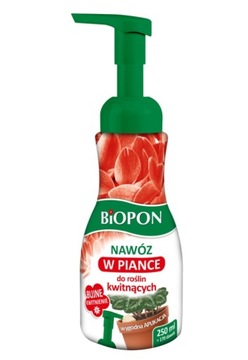 BIOPON WYDAJNY NAWÓZ W PIANCE DO ROŚLIN KWITNĄCYCH
