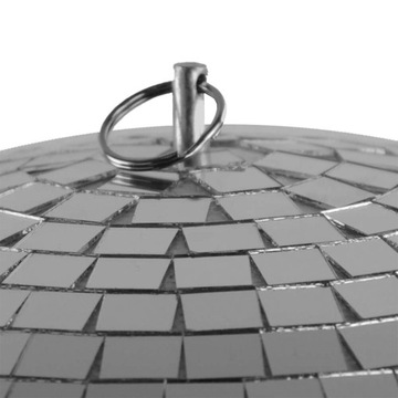 Декоративный зеркальный шар для дискотеки диаметром 30 см с приводом Firefog.