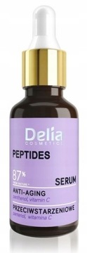 Delia Peptydy 87% Serum Przeciwstarzeniowe 30ml