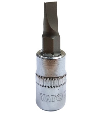 YATO - KLUCZ TRZPIENIOWY PŁASKI 4MM BIT 1/4''