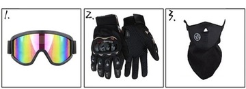 KASK MOTOCYKLOWY FULLFACE ENDURO CROSS QUAD GRATIS