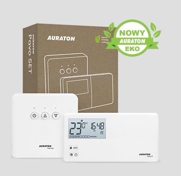 AURATON PAVO SET bezprzewodowy regulator temperat.