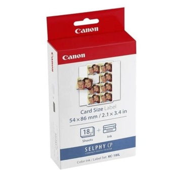 NOWY Tusz + papier KC18IL KC-18IL Canon Selphy CP1000 CP200 CP730 CP330