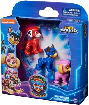 PSI PATROL MOVIE ZESTAW 3 FIGURKI CHASE SKYE MARSHALL