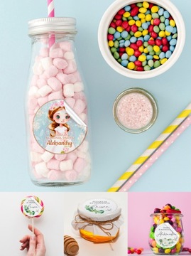 ПЕРВОЕ ПРИЧАСТИЕ - НАКЛЕЙКИ ЛОЛЛИ МЕДОВЫЙ ТОРТ ДЛЯ ГОСТЕЙ [108_4]