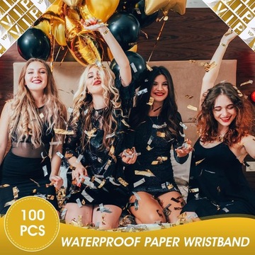 300 ЗОЛОТЫХ БРАЛЕТОВ ИДЕНТИФИКАЦИЯ VIP РУКИ ДЛЯ ОРГАНИЗАТОРА