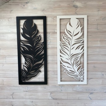 2 картины в деревянной рамке PALOMA-II 43-100см