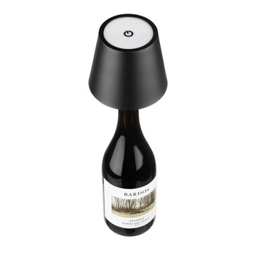 БЕСПРОВОДНОЙ СЕНСОРНЫЙ СВЕТОДИОДНЫЙ НОЧНИК ДЛЯ БУТЫЛКИ ВИНА, ДИММИРУЕМЫЙ, 3 РЕЖИМА