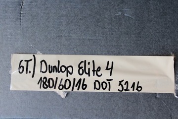 ШИНА DUNLOP ELITE 4 180/60/16 DOT 5216