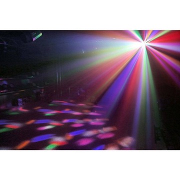 DERBY Butterfly 6x 3W LED RGBAWP PILOT REFLEKTOR