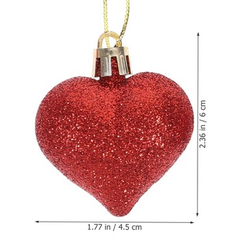 Украшения в форме сердца Подвесные шарики Кулон «Любовь» 24 шт.