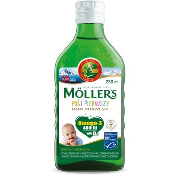 Moller's Mój Pierwszy Tran Norweski Dla Dzieci 250