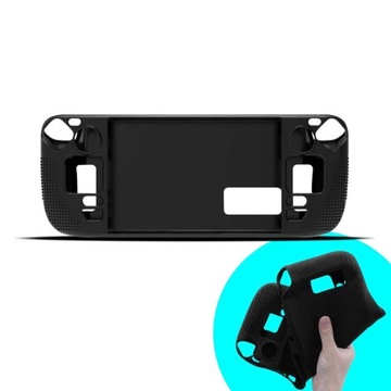 Защитный чехол, черный, чехол PGTECH Case TPU для консоли Steam Deck