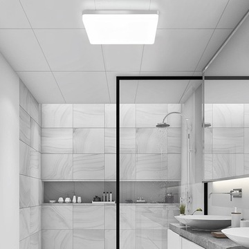 ПОТОЛОЧНЫЙ СВЕТИЛЬНИК ДЛЯ ВАННОЙ КОМНАТЫ КВАДРАТНЫЙ СВЕТОДИОДНЫЙ ПОТОЛОЧНЫЙ СВЕТИЛЬНИК СОВРЕМЕННЫЙ 48ВТ 6500К IP54