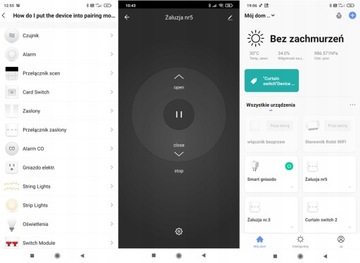 WIFI TUYA УМНЫЙ ДОМ КОНТРОЛЛЕР РОЛЛЕТНИЦ НА ПОЛЬСКОМ ЯЗЫКЕ