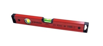 PRO poziomica ERS+ 40cm libella malowana proszkowo