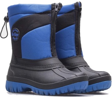 Śniegowce LEE COOPER LCJ-23-44-1990K NA ZIMĘ OCIEPLANE DLA DZIECI SPORTOWE