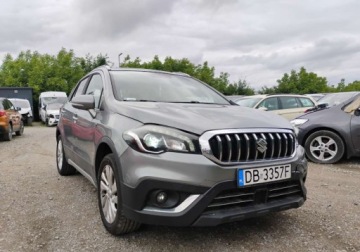 Suzuki SX4 II 2017 Suzuki SX4 S-Cross 2017r, 1.0 Benzyna. 4x4. Lekko uszkodzony lewy przod i