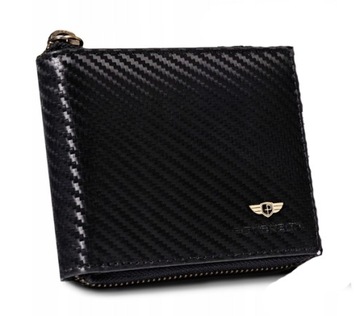 Portfel męski skórzany RFID 1871 Black