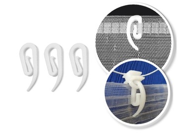 КРЮЧОК ДЛЯ ШТОР ФРАНЦУЗСКИЙ SAINT SNAIL 100 ШТ.