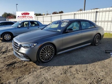 Mercedes 2024 Mercedes-Benz Klasa S 580, 2024r., 4x4, 4.0L 4.0 Benzyna 496KM