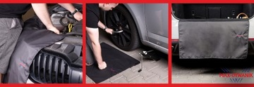 Kia Ceed II SW 5D 2012-2018 Коврик + накладка на бампер