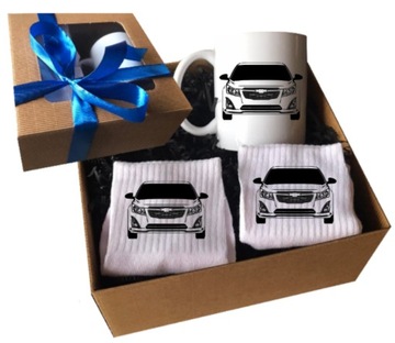 Zestaw prezentowy upominek z kubkiem - prezent dla kierowcy auta CHEVROLET