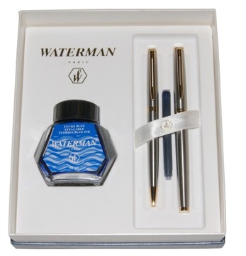 Waterman Pióro wieczne + Długopis Hemisphere GT