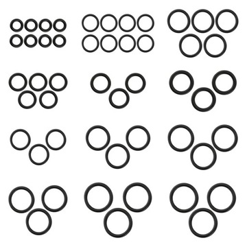 УПЛОТНИТЕЛЬНЫЕ КОЛЬЦА РЕЗИНОВЫЕ УПЛОТНЕНИЯ 50 шт.