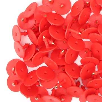 ПРОЧНЫЕ СЕРЬГИ ДЛЯ СВИНОК, 100 ШТ.