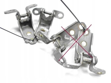 HONDA CRV II 01-06r ZAWIASY DRZWI PRZÓD PRAWE