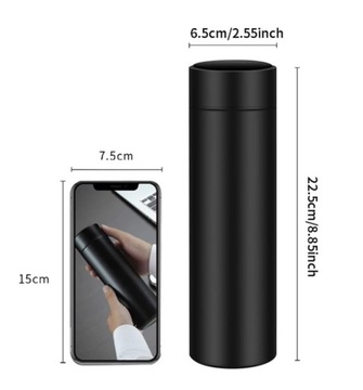 УМНАЯ ТЕРМАЛЬНАЯ КРУЖКА ТЕРМАЛЬНАЯ БУТЫЛКА LED 500ML дисплей