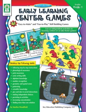 Early Learning Center Games, Grades PK - 1 EBOOK