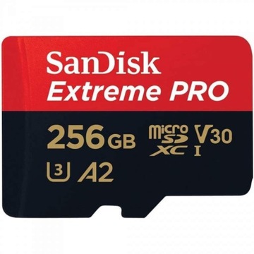 Карта памяти Sandisk microSDXC 256 ГБ Extreme Pro